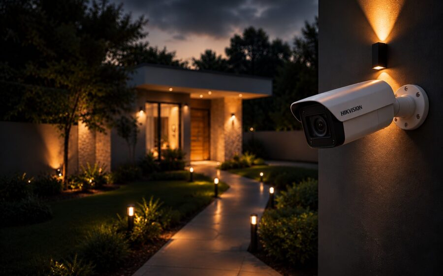 Caméra de vidéosurveillance extérieure